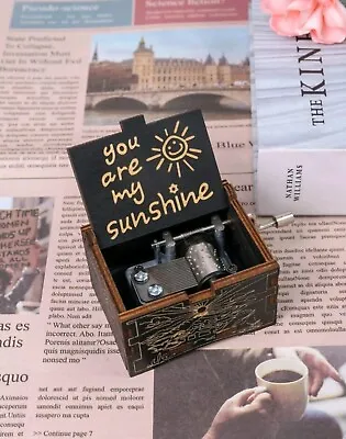 £12.49 • Buy Music Box Plays You Are My Sunshine - Love Gift, Gift For Mum, Love Boxes Gifts,