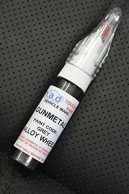 $18.68 • Buy Touch Up Car Paint 20ML Pen For Gunmetal Grey Alloy Wheel Curbing Scratch Repair