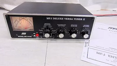 MFJ-949E 300W 1.8-30MHz HF Antenna Versa-Tuner II & Cross Needle Wattmeter • $159