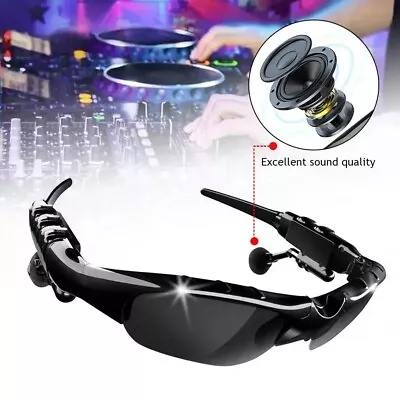 Stereo Bluetooth Headset Sunglasses Glasses Shades Play MP3/Call From Phone 2024 • $16.99