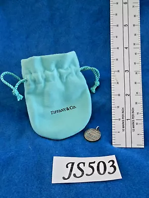 Vintage 925 Sterling Silver Tiffany & Co Nike Race Pendant 2014 W Bag JS503 • $59.99