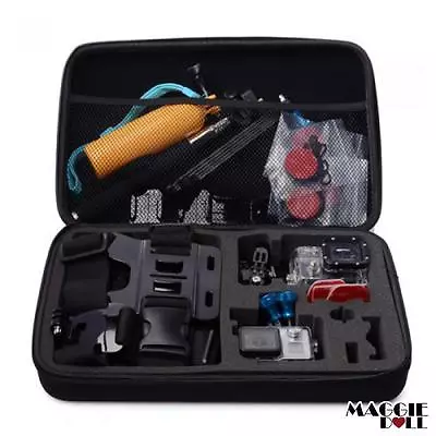 Extra Large For Action Camera Travel Storage Carry Hard Bag Case Xiaomi Yi Cam • $21.44