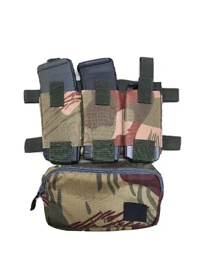 $75 • Buy QILO Prison Wallet In Rhodesian Brushtroke (Repaired) And VAJRA Concepts Placard