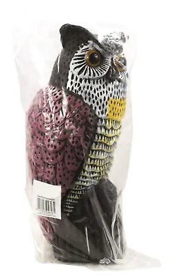 Large Owl Bird Deterrent Garden Bird Pest Scare Repeller Pond Scarer • £10.65