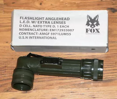 Fox Military OD Anglehead LED Flashlight. New  • $5.09