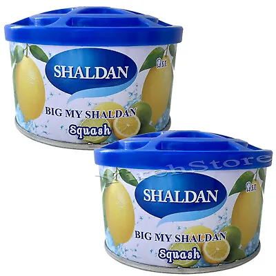 Big My Shaldan 2-Can Squash Scent Gel Strong Air Freshener For Large Cars • $31.99