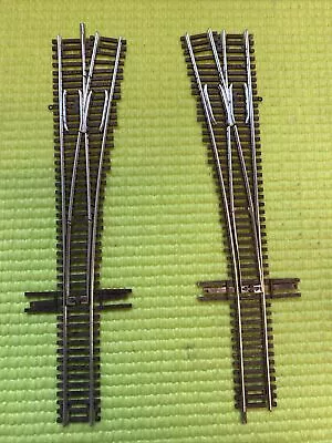Atlas #2050 & 2051 N Scale Code 55 #5 Left & Right Turnout Railroad Track Lot • $25