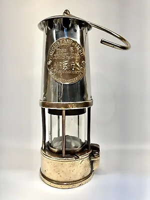 Miner Protector Lamp & Light Made In Eccles Manchester England • £144.56