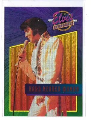 1992 The Elvis Collection Foil - Hard Headed Woman • $3.99