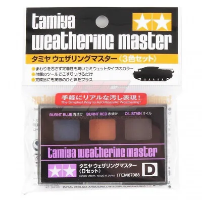 Tamiya 87080 - Weathering Master B Set - Snow Soot Rust • £15.42