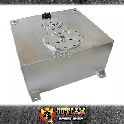 Aeroflow Alum Fuel Cell 57l 3 X 40mm Pump Hgr & Fuel Sender Silver - Af85-4051as • $1006.20