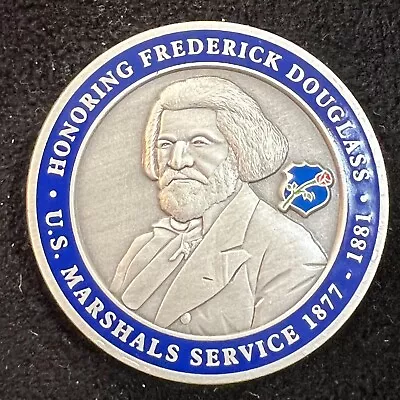 US Marshal Frederick Douglass Challenge Coin • $35