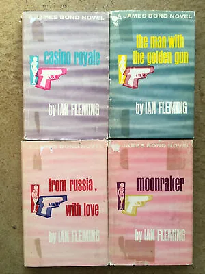 Moonraker 1955 Casino Royale 1953 From Russia 1957 BCE By Ian Fleming • $35
