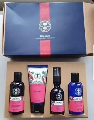 Neal's Yard Radiance Wild Rose Body Collection Ladies Gift Set New Rare • £25.99