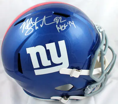 Michael Strahan Autographed NY Giants F/S Speed Helmet W/HOF-Beckett W Hologram  • $319