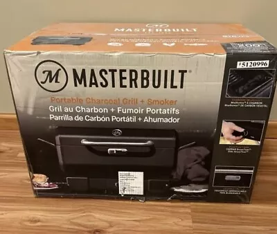 Masterbuilt 200 Sq. Inch Black Portable BBQ Barbecue Charcoal Grill MB20040522 • $169.99