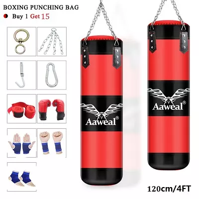 Punching Boxing Bag By Aaweal Boxing Gloves For Men And Women Fitness Training • $43.60