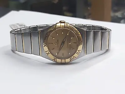 OMEGA Constellation 18K Gold /Stainless Steel Brushed Ladies Watch • $3420