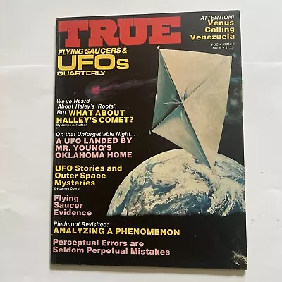 TRUE Magazine  Flying Saucers And UFOs Quarterly No. 7 - UFO Ancient Aliens • $19.99