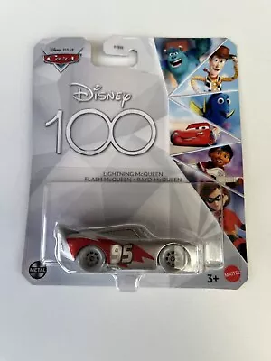 Disney Pixar Cars - Disney 100 - Silver Lightning McQueen Metal Car • £14.99