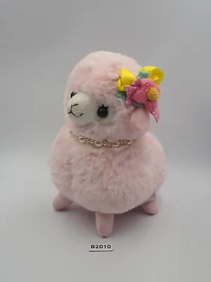 Alpaca Kids Alpacasso Pink B2010 Amuse Plush 6  Stuffed Toy Doll Japan • $12.34