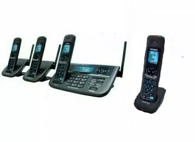 Uniden XDECT R055+3 2Line Digital Cordless Phone 4 Handsets • $897.77