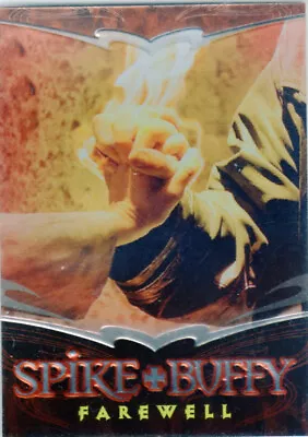 Spike The Complete Story Spike & Buffy SB6 Farewell Inkworks Trading Card 2005 • $3.89