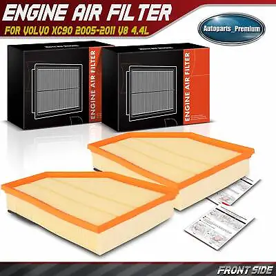 2x Engine Air Filter For Volvo XC90 2005 2006 2007 2008 2009 2010 2011 V8 4.4L • $26.99