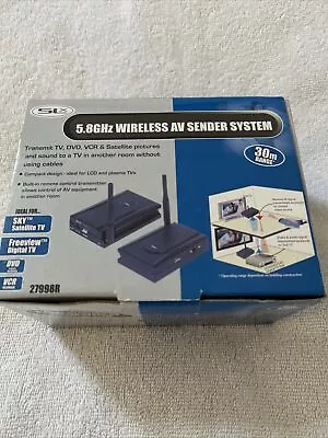 Wireless AV Sender 5.8 GHz  - NEW In Box • £5