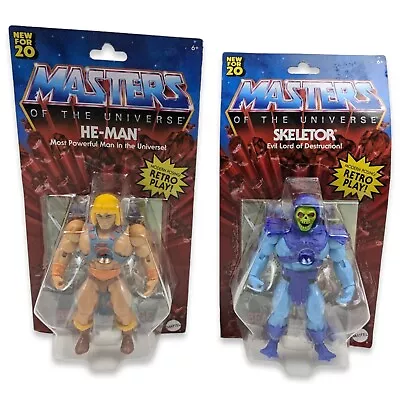 NEW He-Man And Skeletor ~ Masters Of The Universe Origins. ~ 2 Pack • $34.97