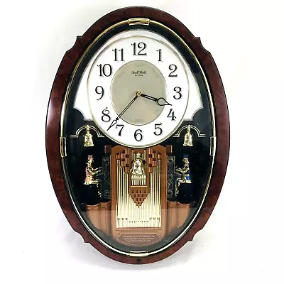 Small World Rhythm Dual Organist Musical Movement Clock 21 X 15 X 3  • $99.99