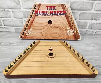 The Music Maker Zither Lap Harp Musical Instrument Made In Belarus • $13.49