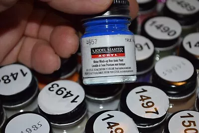 Testors MODEL MASTER ACRYL ACRYLIC Water Base Paint Over 70 Colors Sold Individu • $9.95