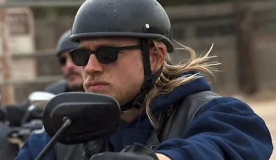 Sons Of Anarchy Novelty Helmet Chopper Skull Cap Harleys Biker S-xxl • $62.28