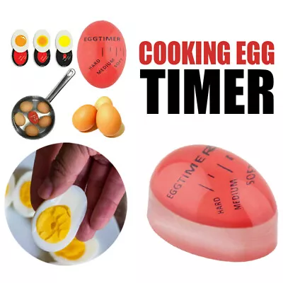 Egg Timer Heat Sensitive Color Changing Soft Hard Boiled Display Cooking • $8.69