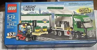 New LEGO City 7733 Truck And Forklift Special Edition • $140