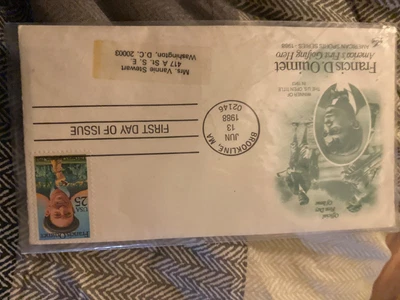 $20 • Buy Francis Ouimet First Cover And Stamp 