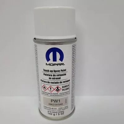 Mopar 5oz Spray Paint (PW1) Stone White C/C 68621915AA • $21.45