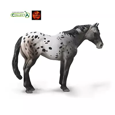 £12.99 • Buy Appaloosa Stallion Blue Roan Horse Toy Model Figure By CollectA 88947 New