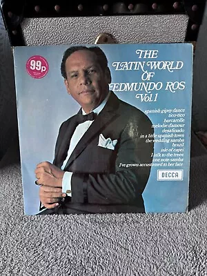 The Latin World Of Edmundo Ros Vol.1 - Vinyl Lp - Vg+/vg+ • £2.50