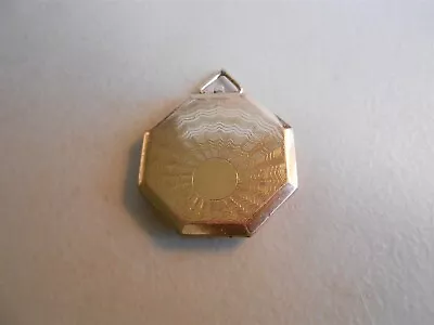 Neat Octagon Shaped Large Locket  • $5