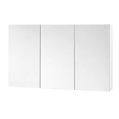 Cefito Bathroom Mirror Cabinet 1200x720mm White • $166