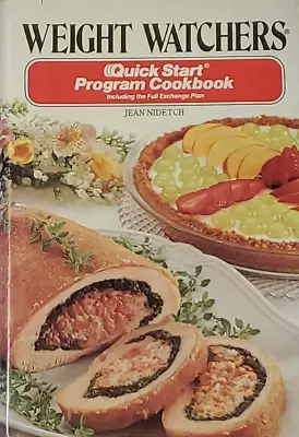 $2 • Buy 1984 Weight Watchers Quick Start Program Cookbook By Jean Nidetch, HC W/ DJ