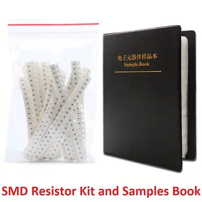 0805 SMD/SMT Resistor Assort Kit And 0805 SMD Resistor Samples Book ±5%/±1% • $7.80