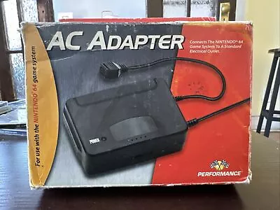 Performance Nintendo 64 AC Adapter Power Cable Cord P-068 Tested N64 • $14.99