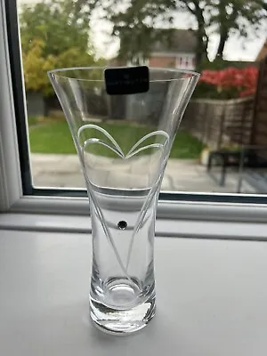Dartington Crystal Glitz - Romance Vase • £30