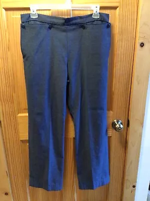 Amish Mennonite Hand Made Gray 6Button Heavy-Weight Pants W36 EUC Plain Clothing • $14.99