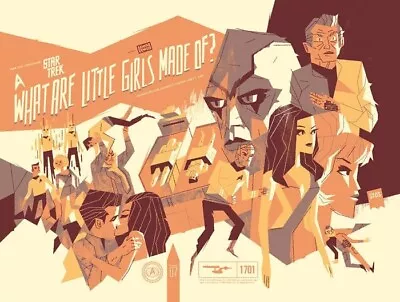 Mondo Poster - Star Trek - What Are Little Girls Made Of • $29.44