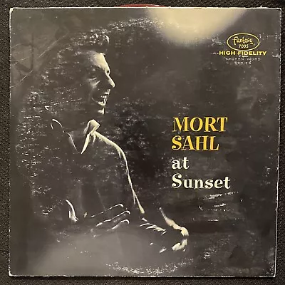 MORT SAHL (1955) At Sunset 12  LP - **The First Standup Comedy LP In History • $39
