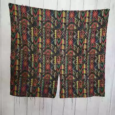 Geometric Aztec Colorful Thai Multicolored Fabric  • $29.96